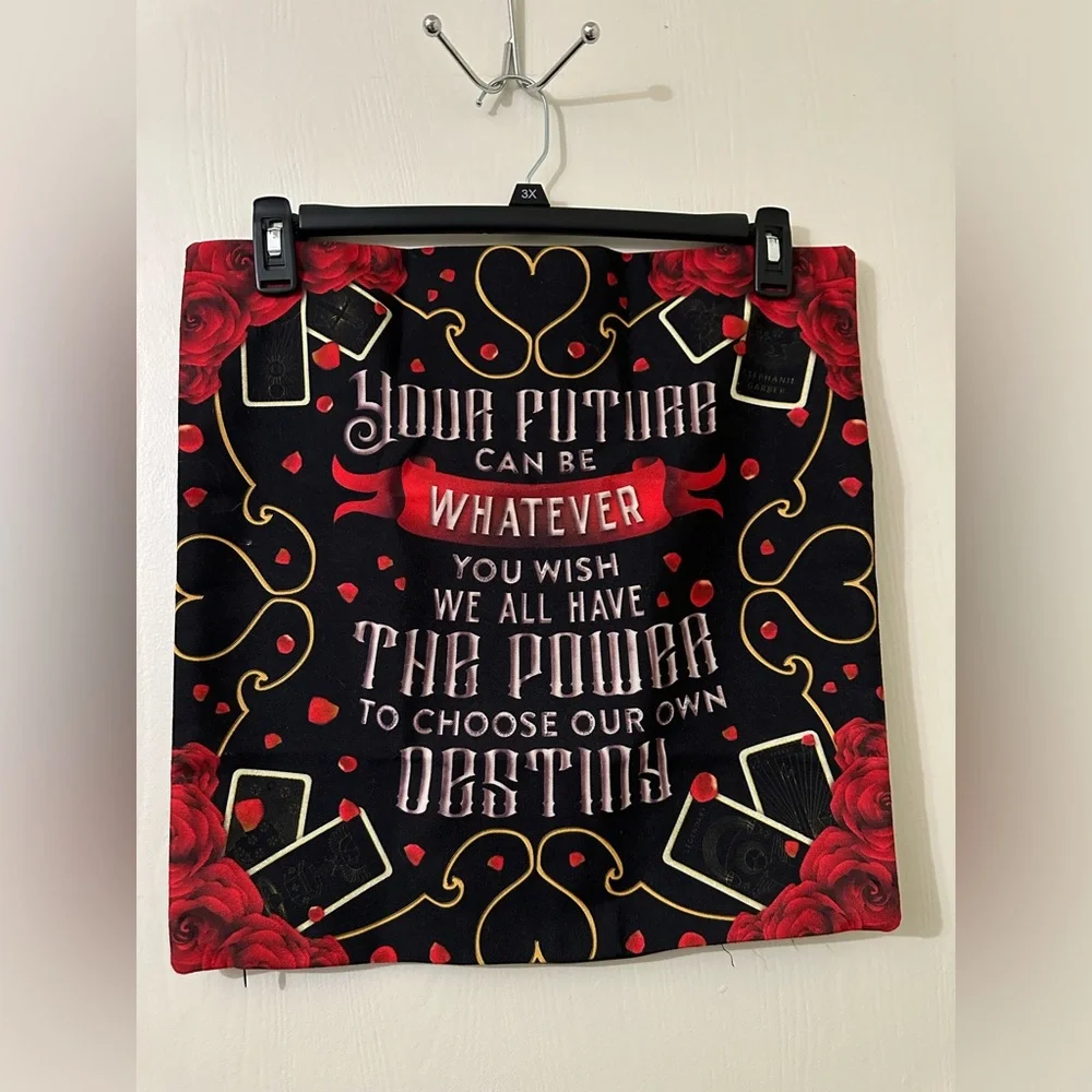Caraval Series Fairyloot Pillowcase fits standard square pillow